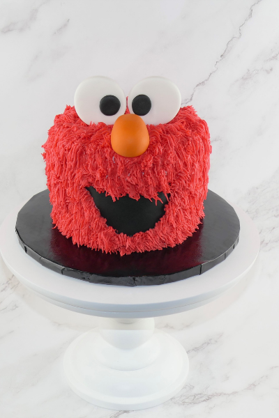 Elmo Sculpted Cake